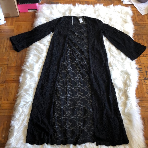 audrey Other - Lace ankle length cardigan. NWT
